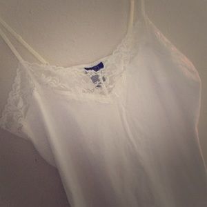 🖤6 for $18🖤 NWOT XL lacy spaghetti strap top